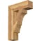 Ekena Millwork Balboa Block Rough Sawn Bracket, Western Red Cedar, 6"W x 22"D x 30"H BKT06X22X30BOA05RWR - alternate 1